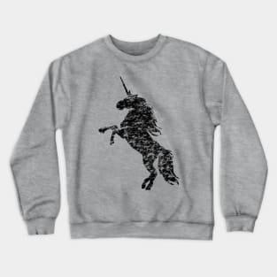 Distressed Unicorn Crewneck Sweatshirt